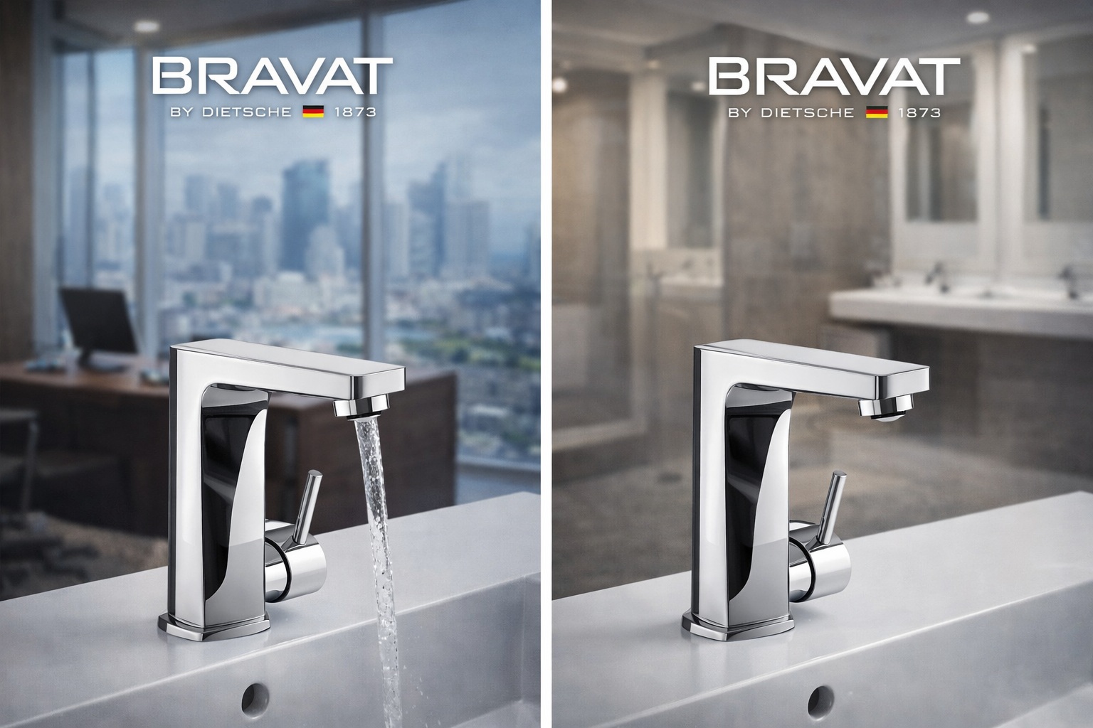 Bravat Trio Motion Sensor Faucet BST-201L